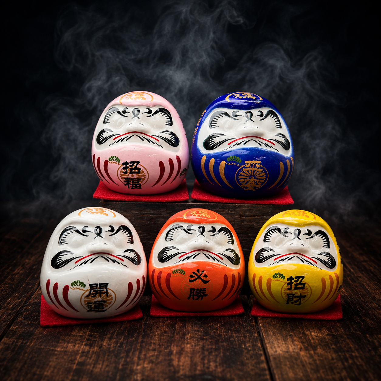 Premium Daruma Ritual Set