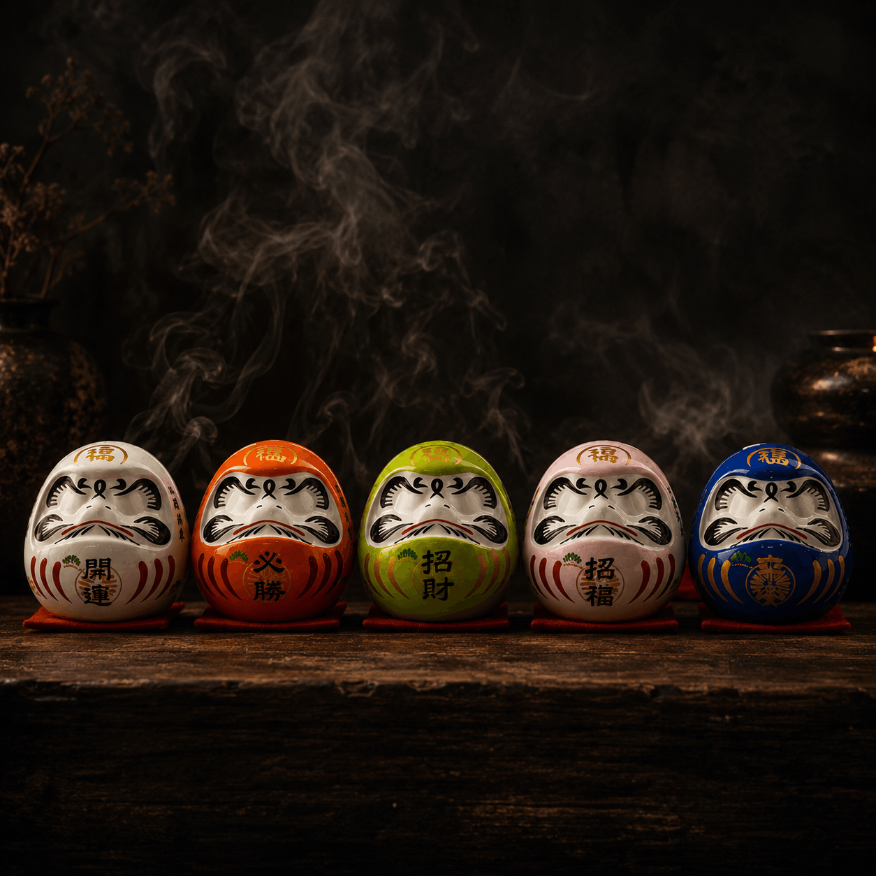 Premium Daruma Ritual Set