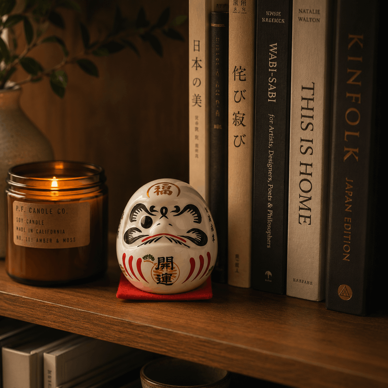 Premium Daruma Ritual Set